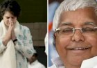 लालू यादव के समर्थन में आईं प्रियंका गांधी, ट्वीट कर लिखा- राजनीति के कारण उन पर हमला