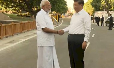 महाबलीपुरम में प्रधानमंत्री नरेंद्र मोदी ने शी जिनपिंग का किया स्वागत, ऐतिहासिक स्थालों के कराए दर्शन