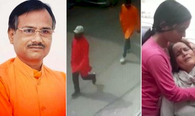 हिंदूवादी नेता कमलेश तिवारी हत्याकांड में नया मोड़,मृतक की माँ का स्थानीय बीजेपी नेता पर साजिश का आरोप,पुलिस ने आरोपी अनवारुल से की पूछताछ