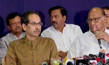 महाराष्ट्र  : एनसीपी प्रमुख शरद पवार पूरे मामले से थे अनभिज्ञ,शिवसेना-एनसीपी की साझा प्रेस कॉन्फ्रेस में दी जानकारी,शरद-उद्धव का दावा-बहुमत साबित नहीं कर सकेगी फडणवीस सरकार