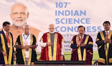 प्रधानमंत्री नरेंद्र मोदी ने वैज्ञानिकों से की प्लास्टिक का विकल्प खोजने की अपील,भारतीय विज्ञान कांग्रेस के 107वें सत्र के दौरान विज्ञान और तकनीक पर दिया जोर