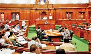 दिल्ली विधानसभा सत्र : रामनिवास गोयल दोबारा बने अध्यक्ष,बीजेपी ने रामवीर सिंह बिधूड़ी को बनाया नेता प्रतिपक्ष,प्रोटेम स्पीकर शोएब इकबाल ने विधायकों को दिलवाई शपथ