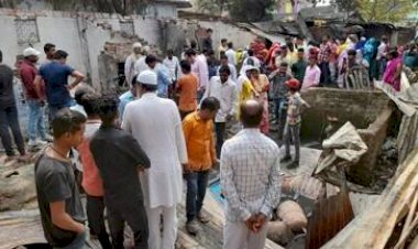 बिहार के किशनगंज में हादसा, सिलेंडर विस्फोट से लगी आग में एक ही परिवार के 4 बच्चों समेत पांच जिंदा जले