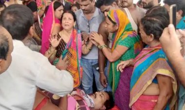 बिहार में अपराध बेलगाम: बेखौफ अपराधियों ने पूर्व मुखिया को गोलियों से भूना, समर्थकों ने सड़क पर जलाए टायर