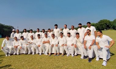 फिट इंडिया मूवमेंट के तहत जनप्रतिनिधि (सांसद-विधायक) 11 और पेफी 11 के बीच मैत्री क्रिकेट मैच का आयोजन, शारीरिक शिक्षा को बढ़ावा देना है मुख्य लक्ष्य