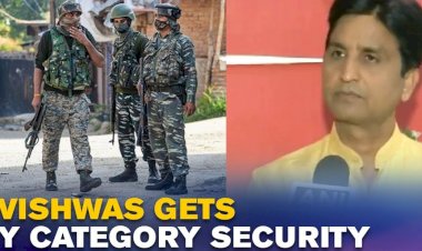 कुमार विश्वास को Y श्रेणी की सुरक्षा, AAP सुप्रीमो के खिलाफ प्रदर्शन