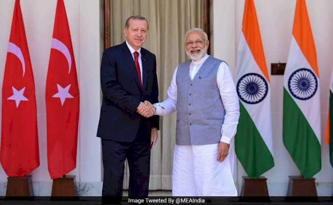 भारत सरकार ने तुर्की राष्ट्रपति रजब तैयब एर्दोआन के बयान दी कड़ी प्रतिक्रिया,कहा-कश्मीर हमारा आंतरिक मामला,ना दें दखल